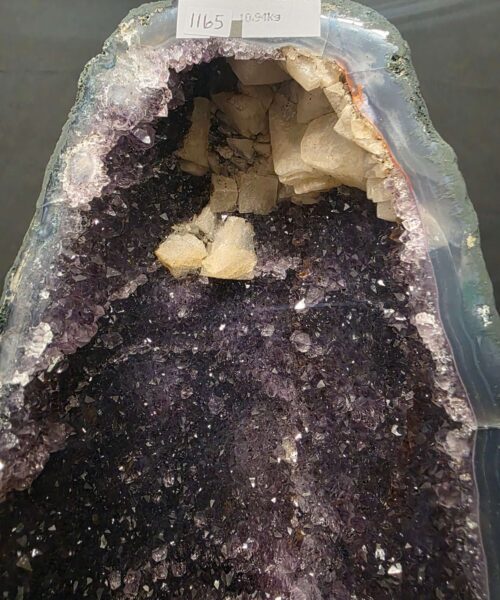 Amethyst Crystal Geode 1165 Premium Queen Grade 10.94kg H38xW22xD12cm - Image 6