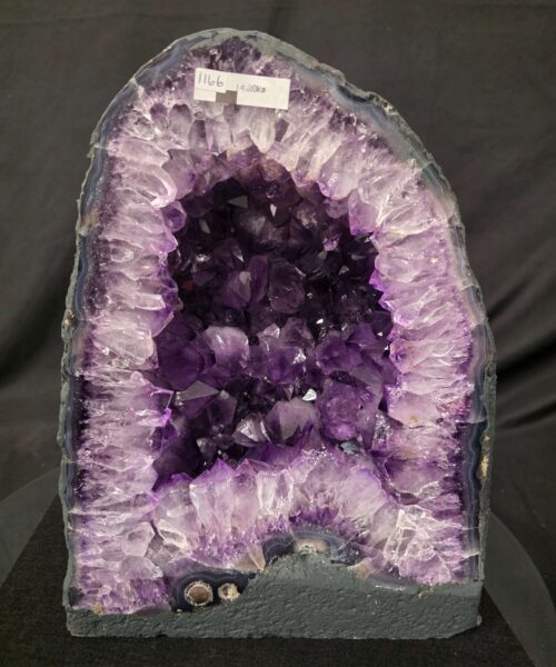 Amethyst Crystal Geode 1166 Premium Queen Grade 14.2kg H30xW23xD16cm - Image 2