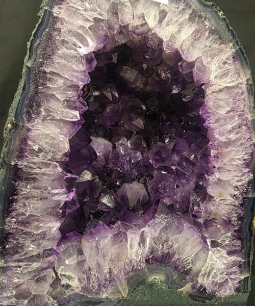 Amethyst Crystal Geode 1166 Premium Queen Grade 14.2kg H30xW23xD16cm - Image 7