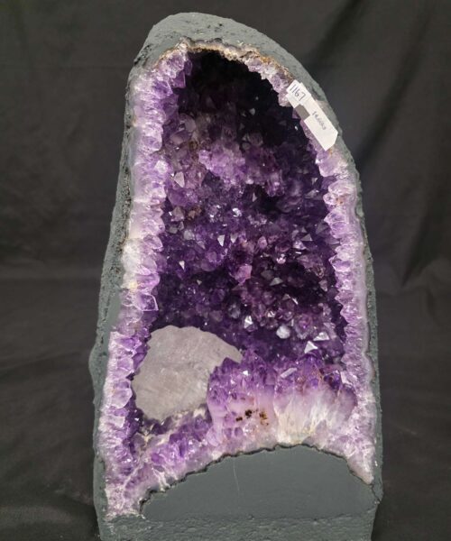 Alternative view of Amethyst Crystal Geode 1167 Premium Queen Grade 14.28kg H38xW21xD18cm