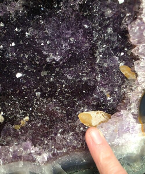 Amethyst Crystal Geode 1168 Premium Queen Grade 13.63kg H29xW22xD20cm - Image 7