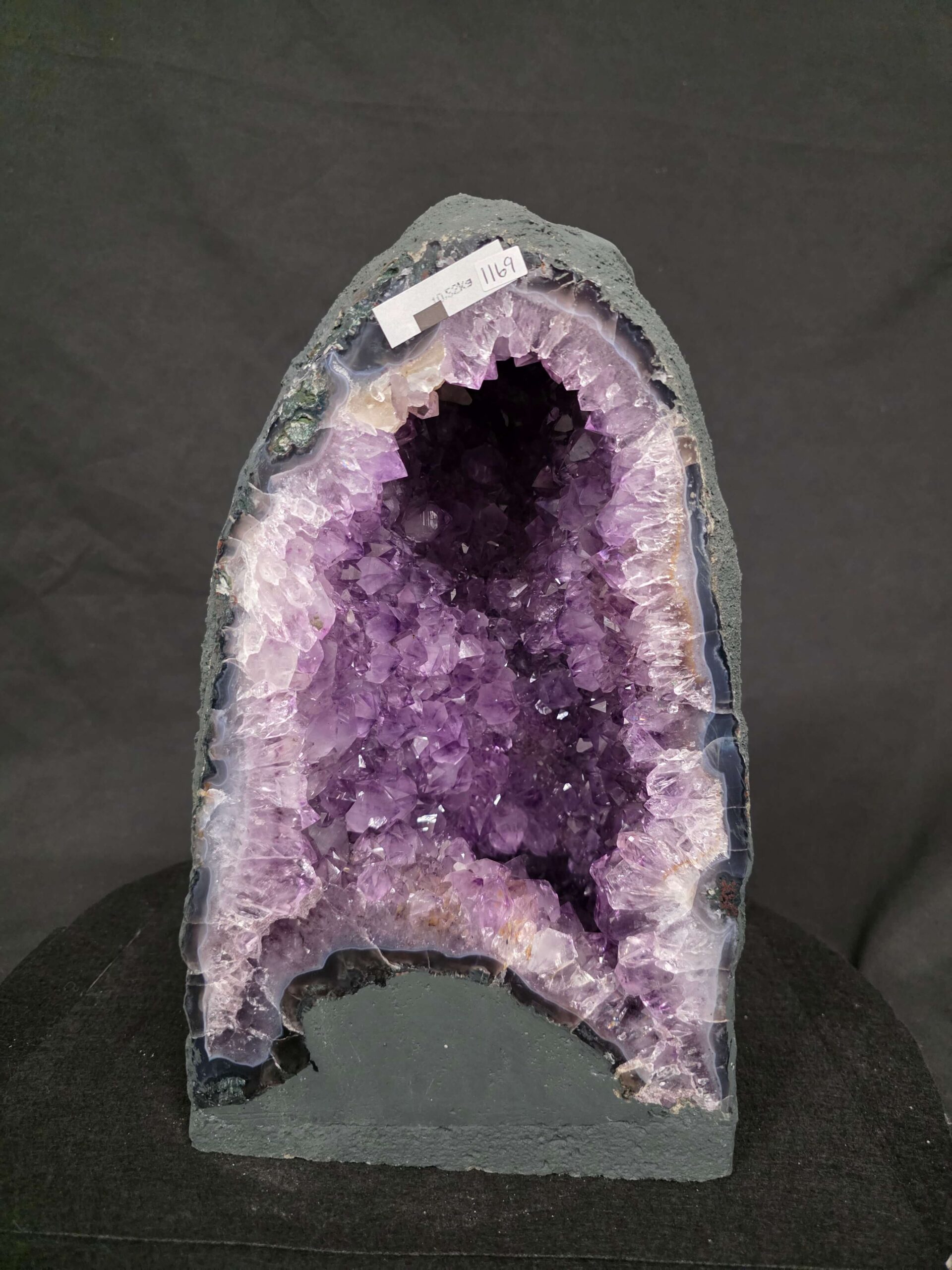 Amethyst Crystal Geode 1169 Premium Queen Grade 10.52kg H32xW19xD15cm - Image 2