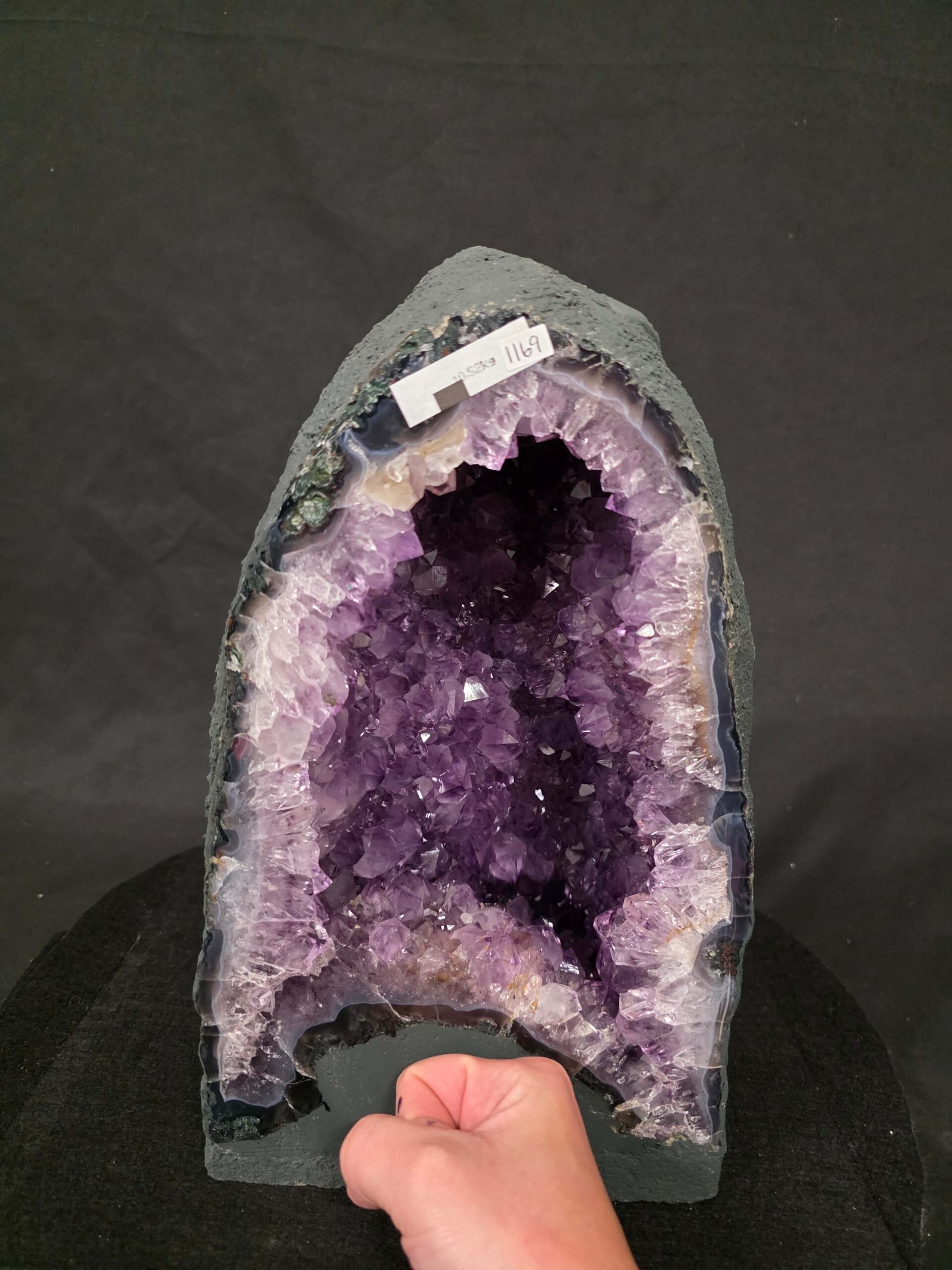 Amethyst Crystal Geode 1169 Premium Queen Grade 10.52kg H32xW19xD15cm - Image 5