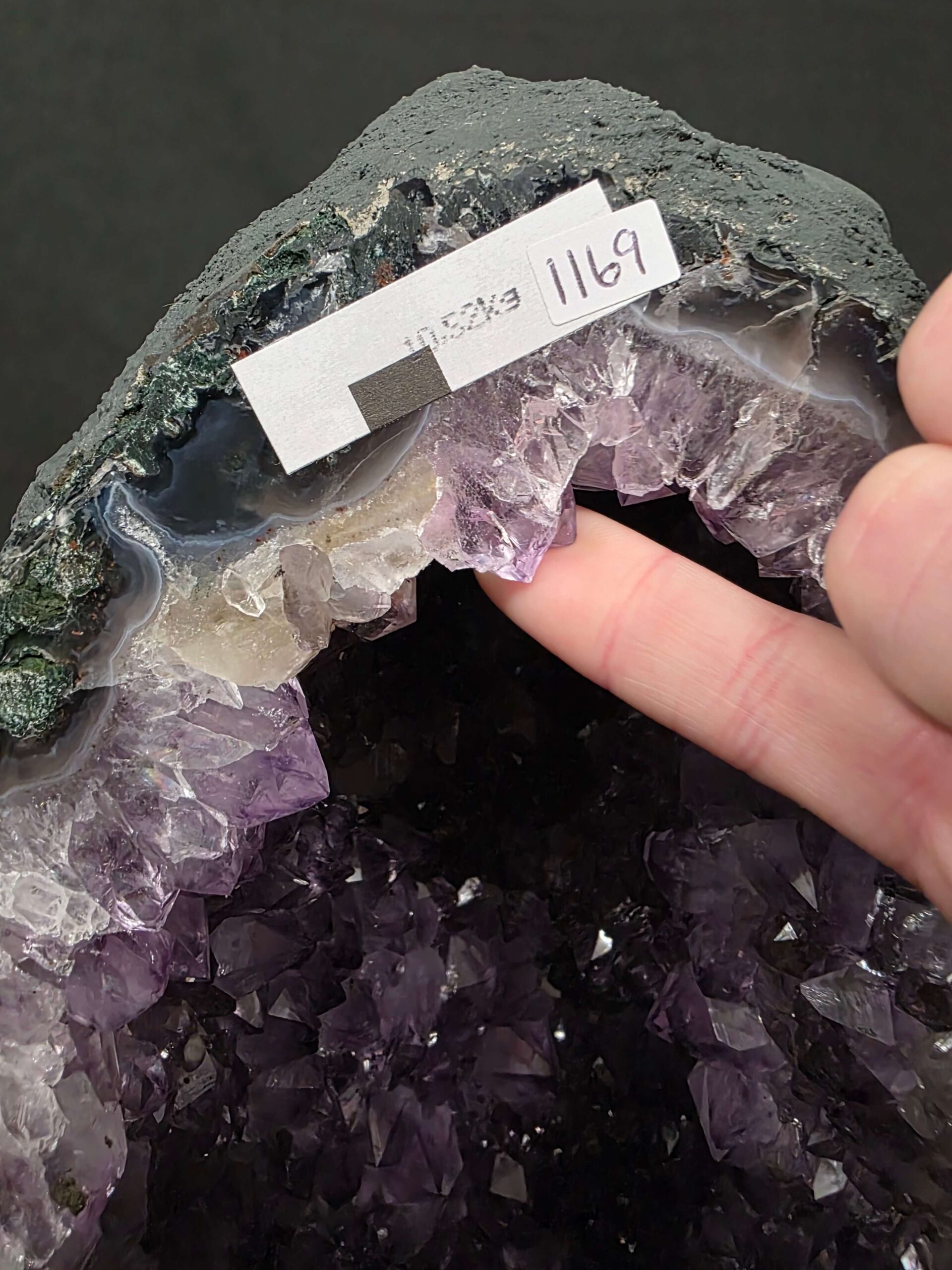 Amethyst Crystal Geode 1169 Premium Queen Grade 10.52kg H32xW19xD15cm - Image 8