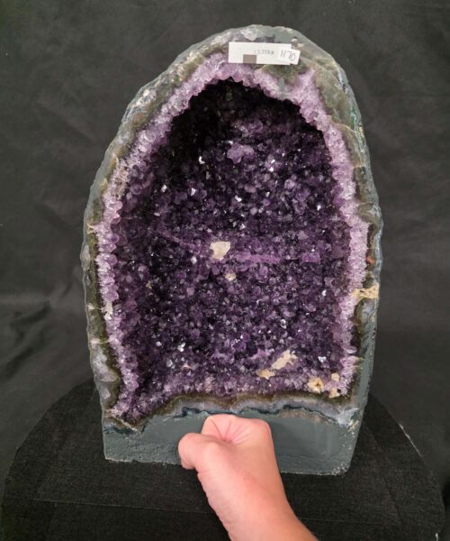 Amethyst Crystal Geode 1170 Premium Queen Grade 13.31kg H36xW24xD12cm - Image 5