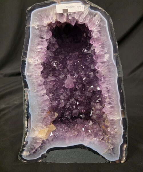 Alternative view of Amethyst Crystal Geode 1171 Premium Queen Grade 14.3kg H34xW26xD16cm