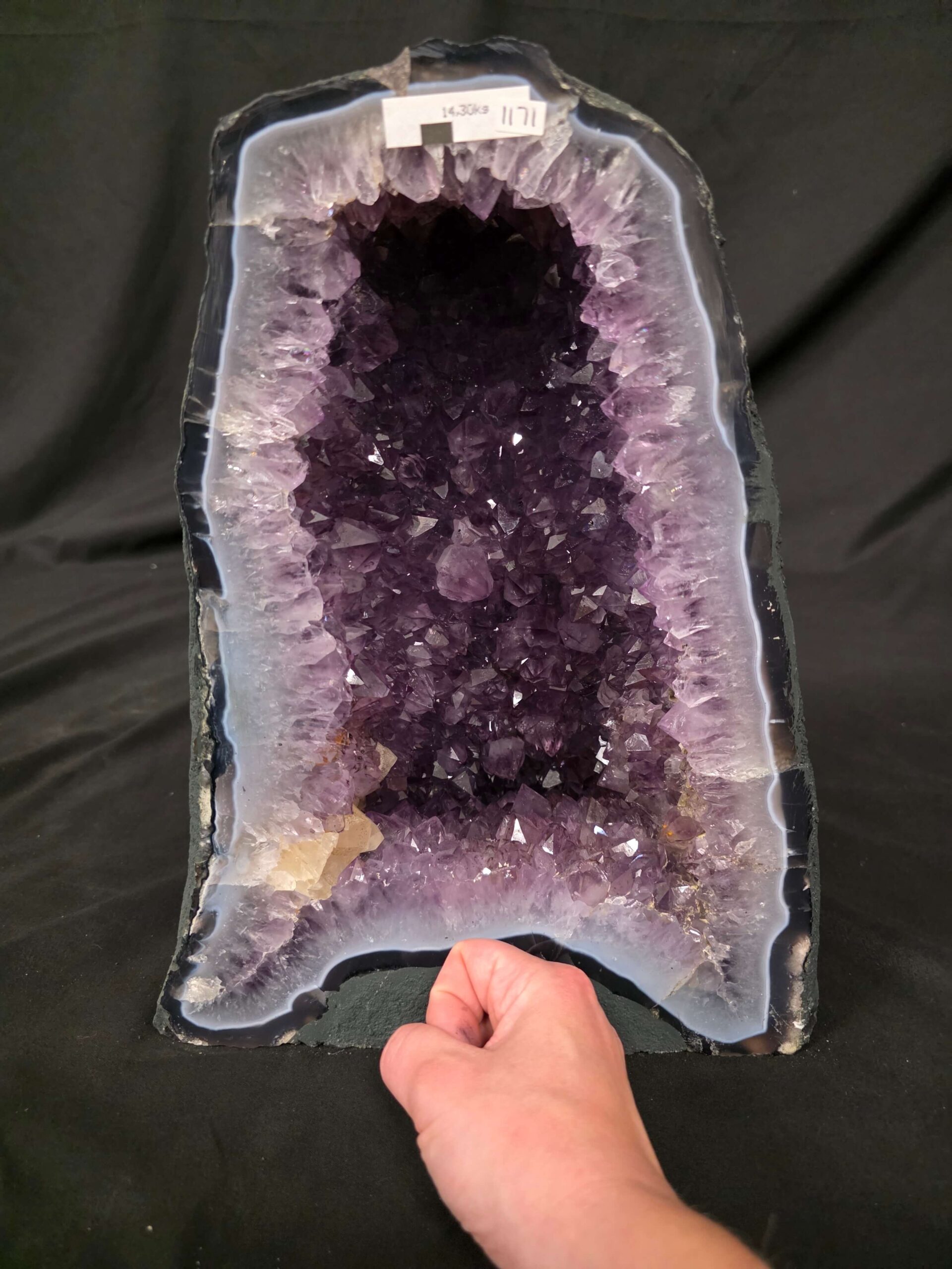 Amethyst Crystal Geode 1171 Premium Queen Grade 14.3kg H34xW26xD16cm - Image 5
