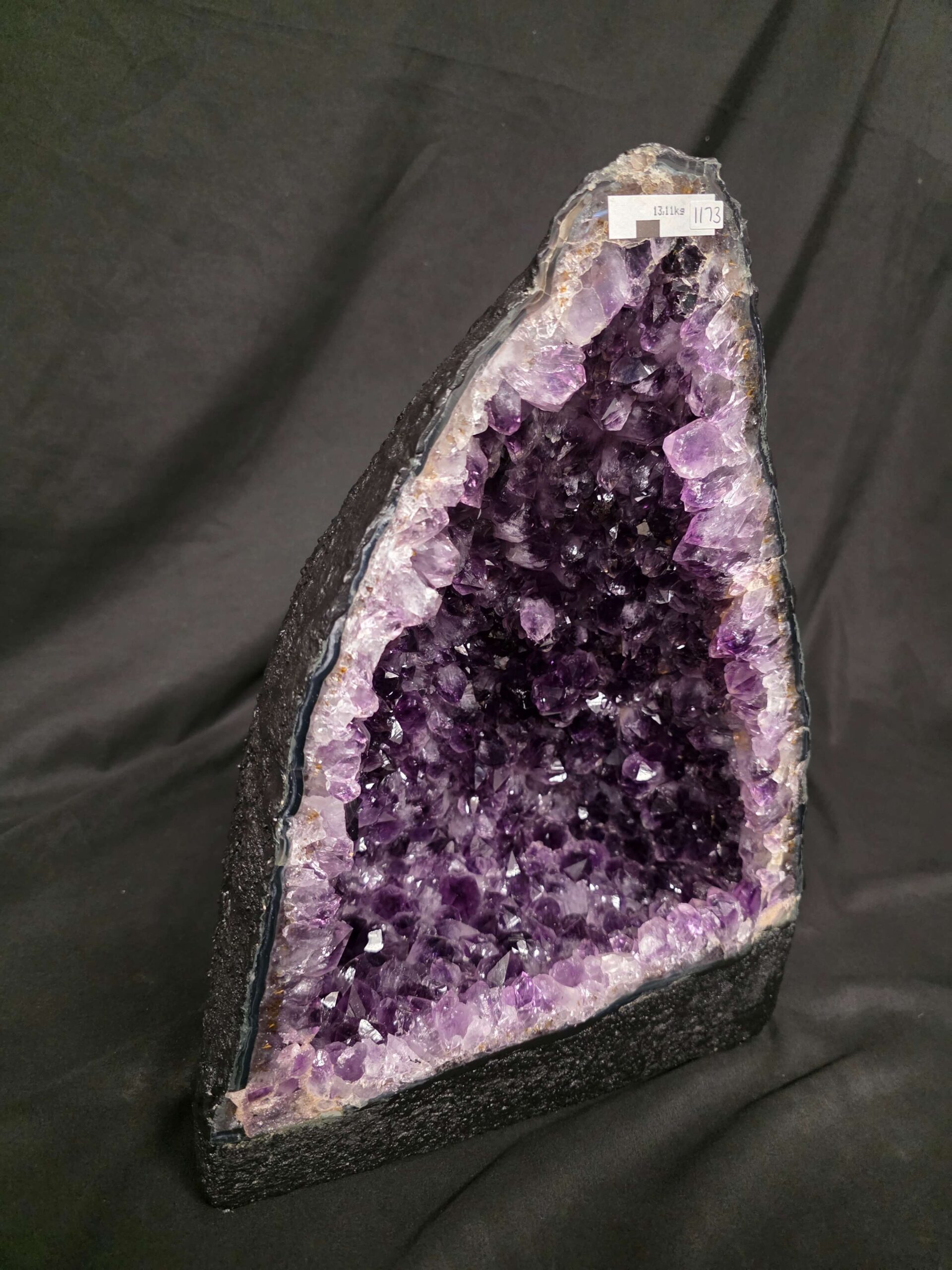 Amethyst Crystal Geode 1173 Premium Queen Grade 13.11kg H37xW28xD16cm - Image 3