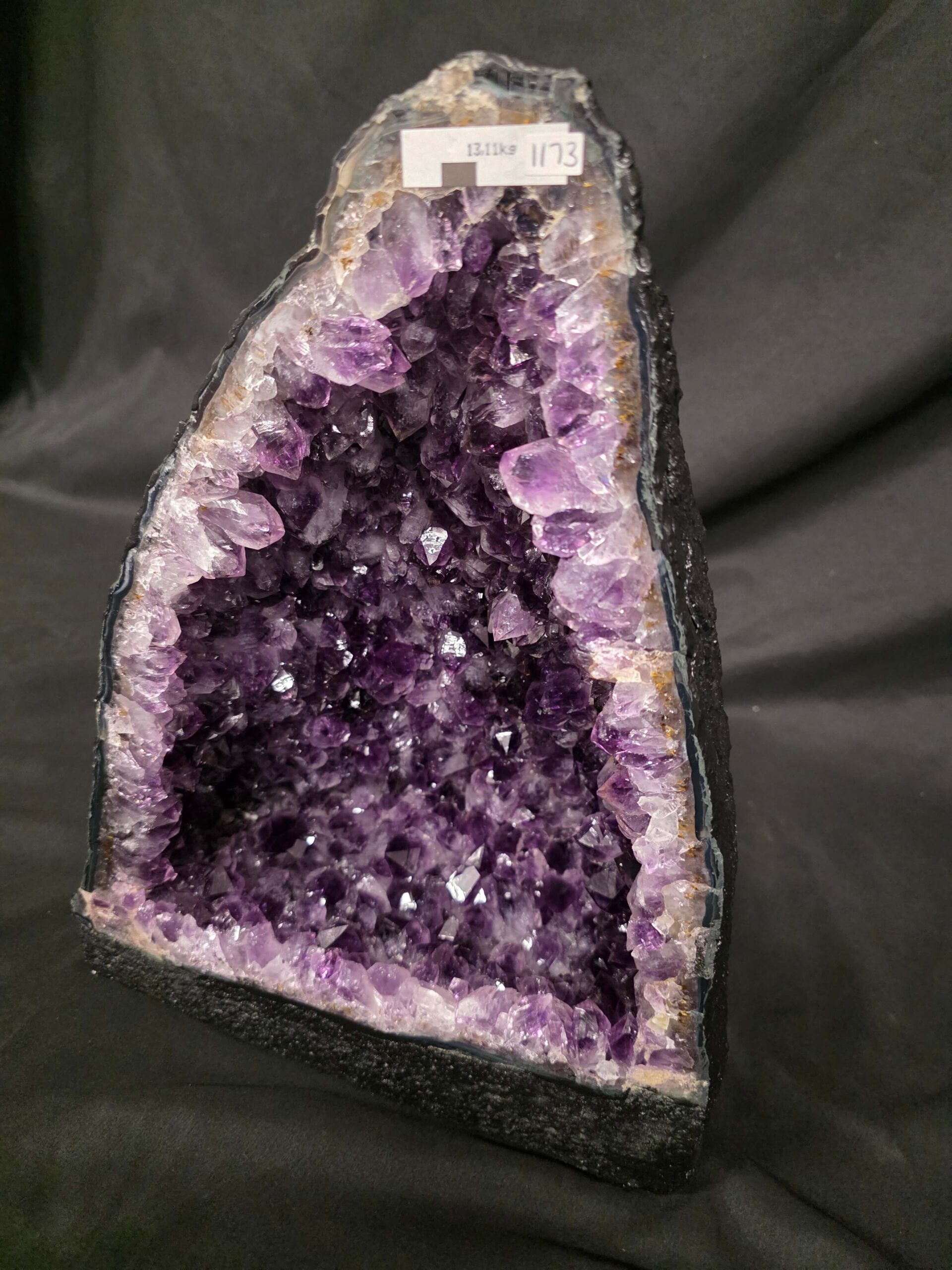 Amethyst Crystal Geode 1173 Premium Queen Grade 13.11kg H37xW28xD16cm - Image 4