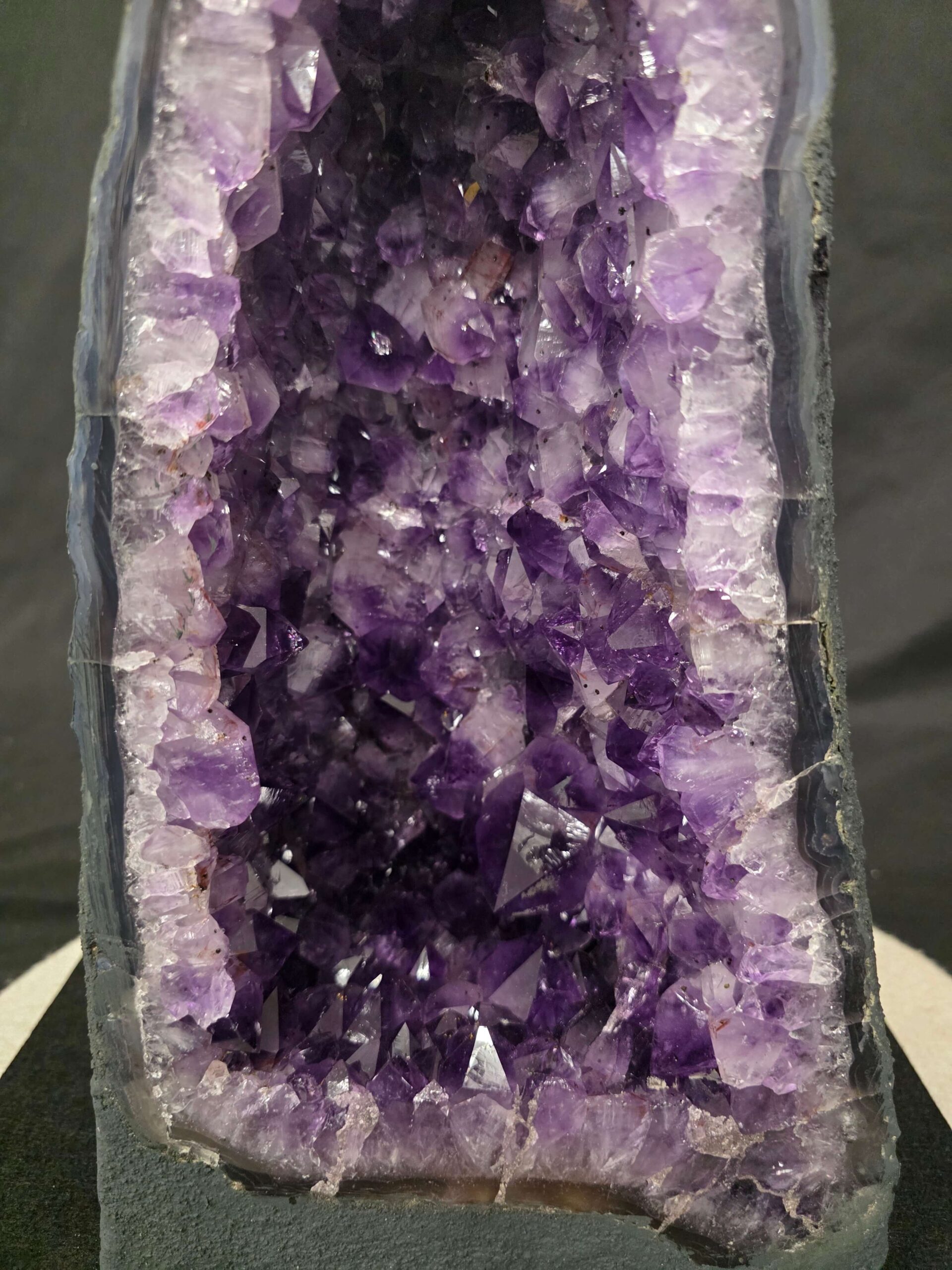 Amethyst Crystal Geode 1174 Premium Queen Grade 10.08kg H42xW19xD12cm - Image 6