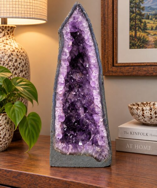 Amethyst Crystal Geode 1174 Premium Queen Grade 10.08kg H42xW19xD12cm