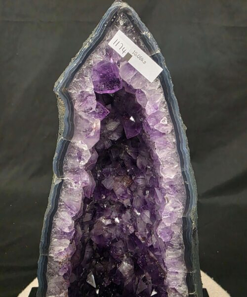 Amethyst Crystal Geode 1174 Premium Queen Grade 10.08kg H42xW19xD12cm - Image 7