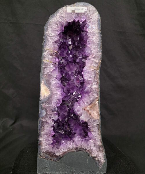Tall Amethyst Crystal Geode 1176 Premium Queen Grade 14.79kg H47xW21xD11cm - Image 2