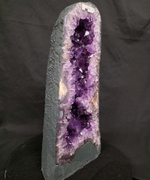 Tall Amethyst Crystal Geode 1176 Premium Queen Grade 14.79kg H47xW21xD11cm - Image 3