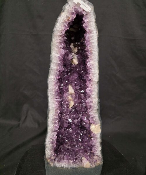 Tall Amethyst Crystal Geode 1177 Premium Queen Grade 12.63kg H50xW18xD13cm - Image 2