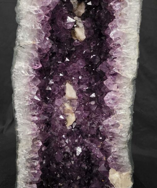 Tall Amethyst Crystal Geode 1177 Premium Queen Grade 12.63kg H50xW18xD13cm - Image 7