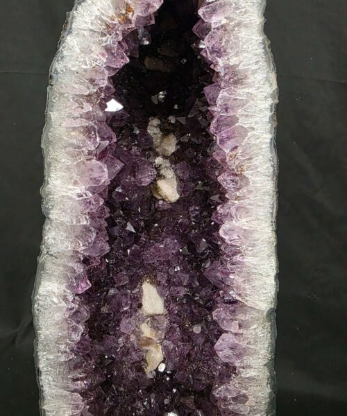 Tall Amethyst Crystal Geode 1177 Premium Queen Grade 12.63kg H50xW18xD13cm - Image 8