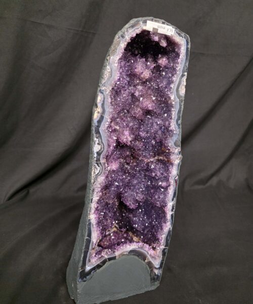 Tall Amethyst Crystal Geode 1179 Premium Queen Grade 12.37kg H49xW18xD17cm - Image 3