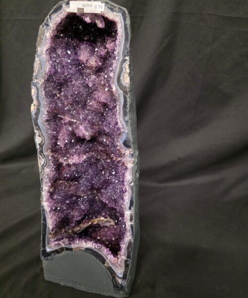 Tall Amethyst Crystal Geode 1179 Premium Queen Grade 12.37kg H49xW18xD17cm - Image 4