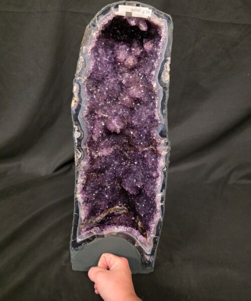 Tall Amethyst Crystal Geode 1179 Premium Queen Grade 12.37kg H49xW18xD17cm - Image 5