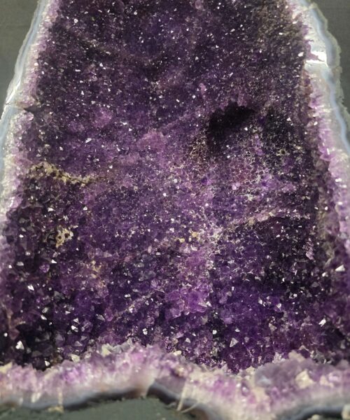 Tall Amethyst Crystal Geode 1180 Premium Queen Grade 14.59kg H47xW24xD16cm - Image 3