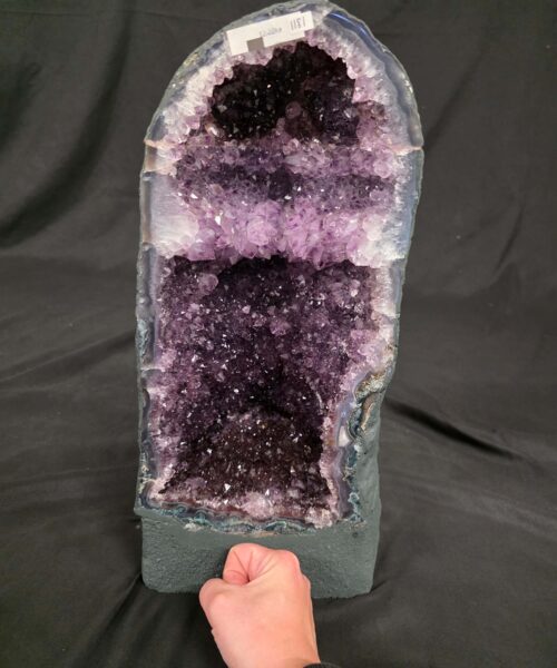 Amethyst Crystal Geode 1181 Premium Queen Grade 12.22kg H42xW19xD18cm - Image 9