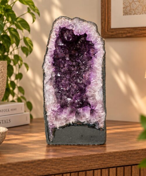 Amethyst Crystal Geode 1183 Premium Queen Grade 17.4kg H41xW20xD14cm