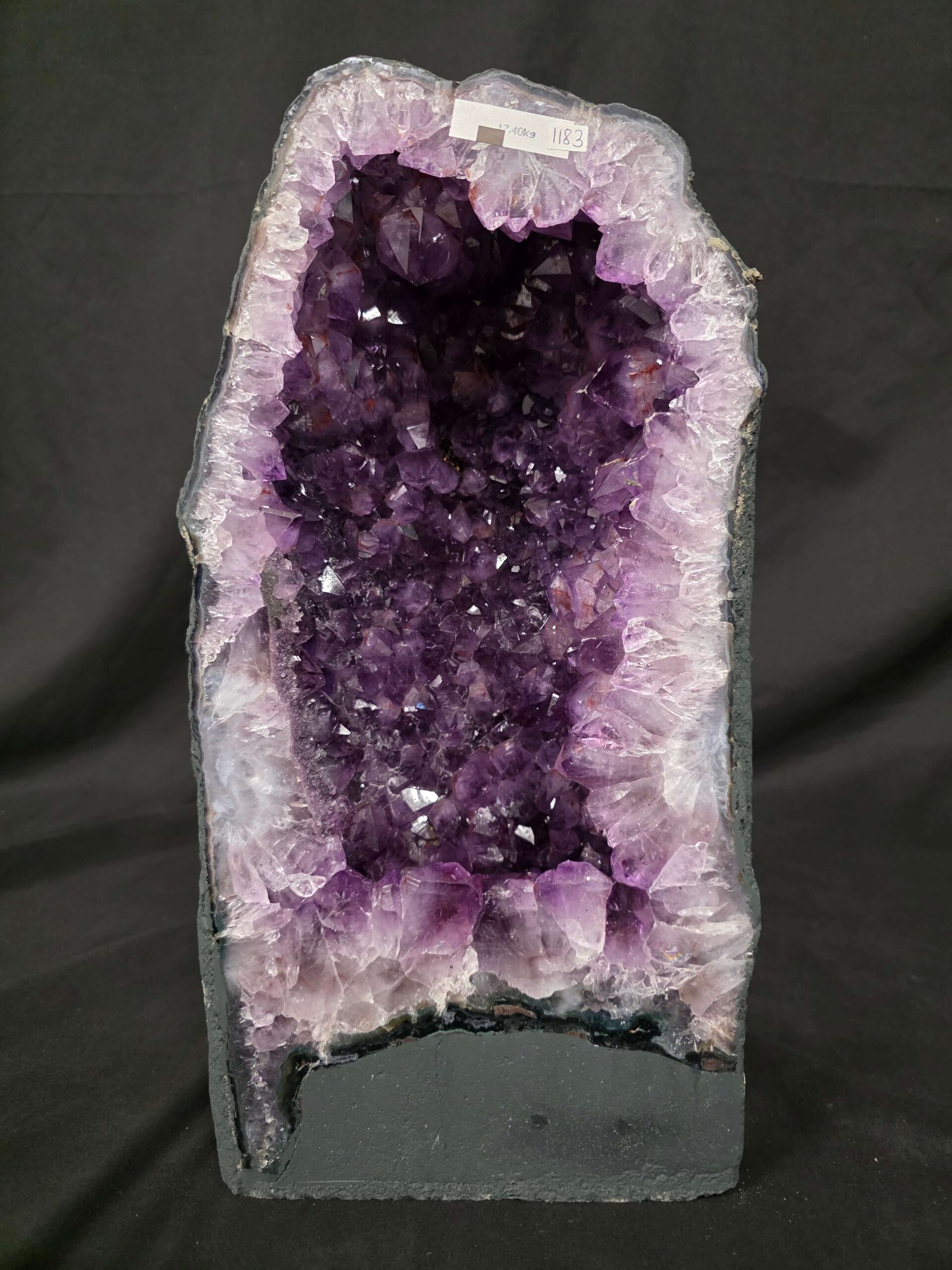 Amethyst Crystal Geode 1183 Premium Queen Grade 17.4kg H41xW20xD14cm - Image 2