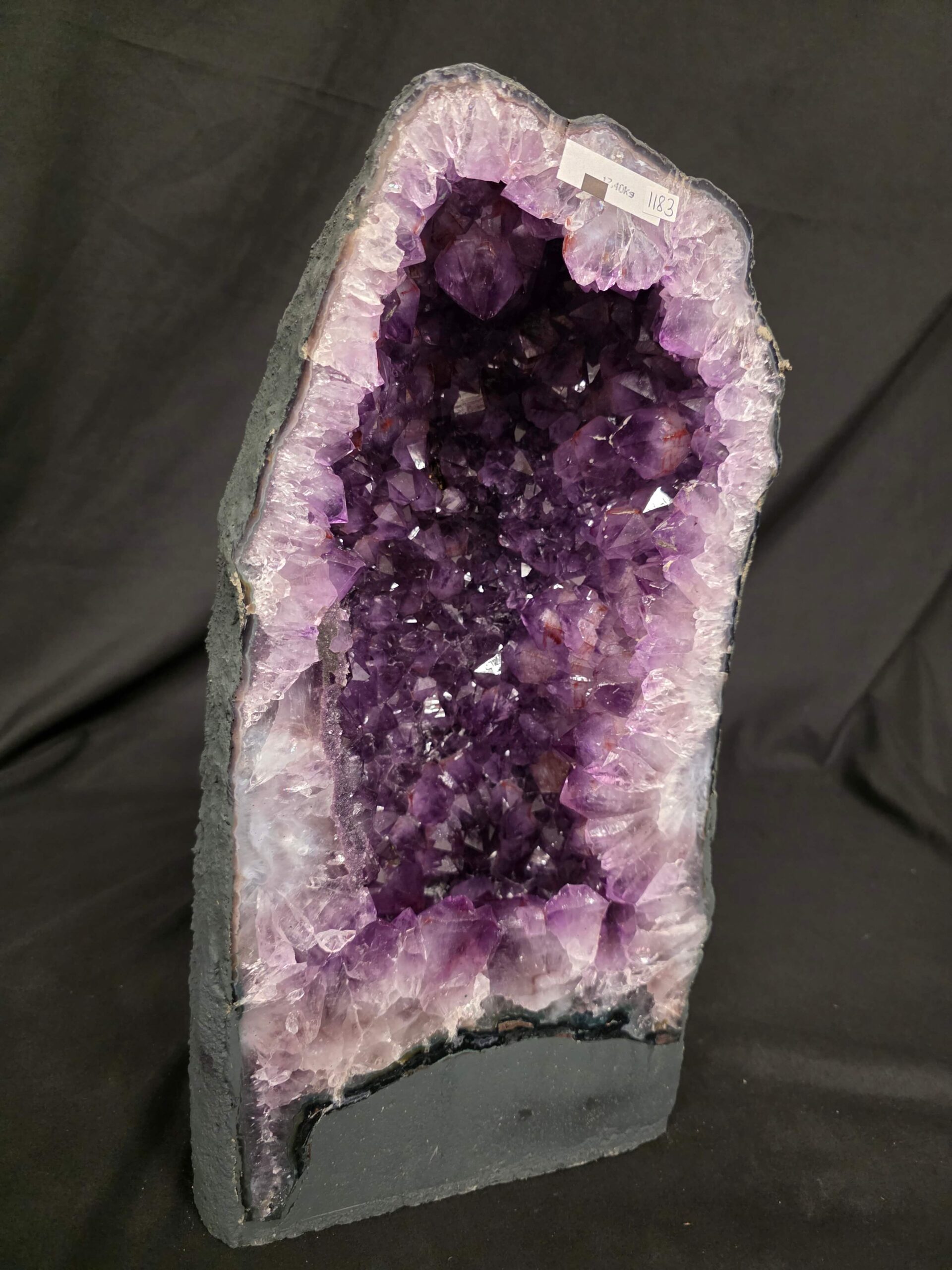 Amethyst Crystal Geode 1183 Premium Queen Grade 17.4kg H41xW20xD14cm - Image 3