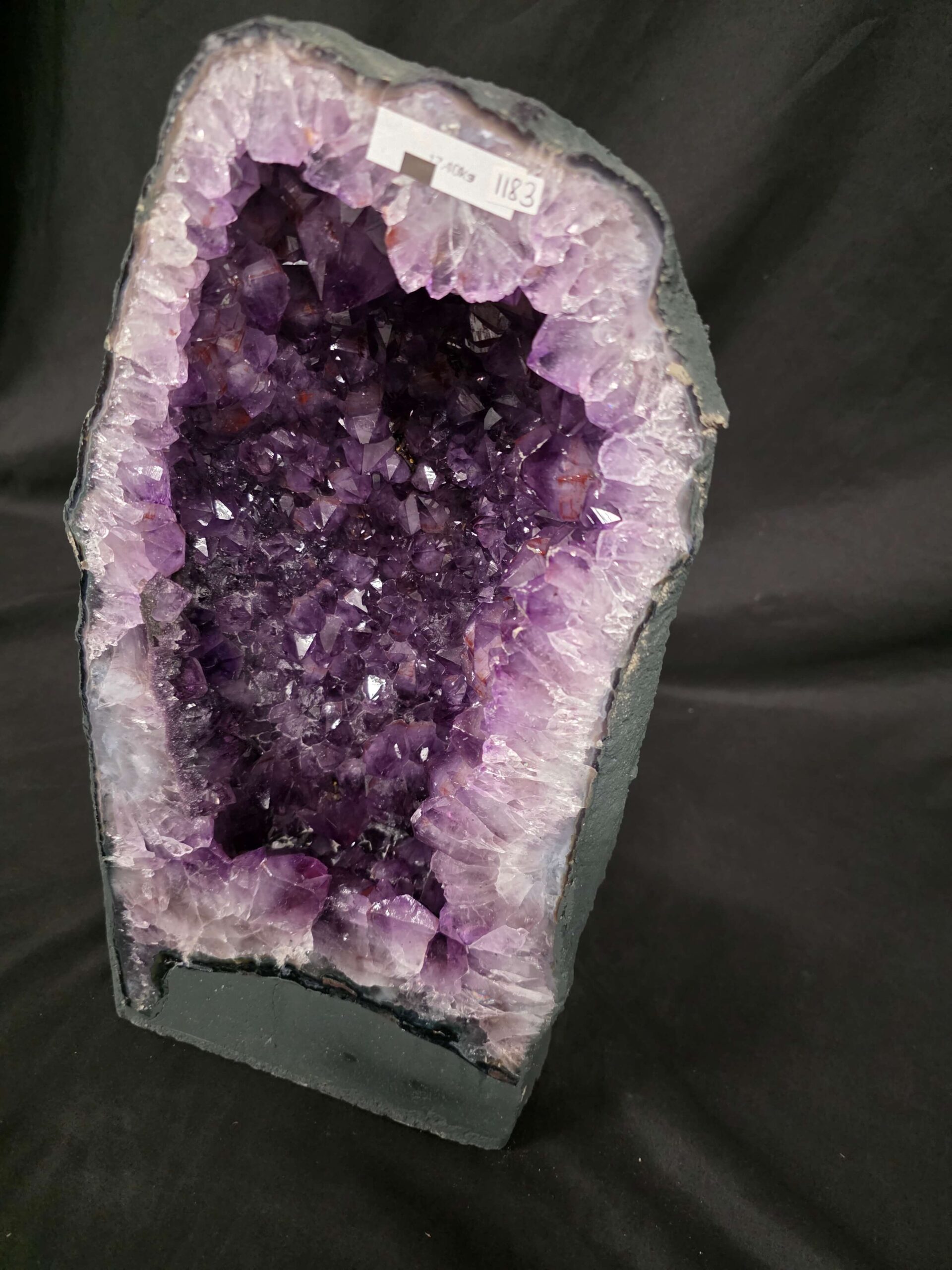 Amethyst Crystal Geode 1183 Premium Queen Grade 17.4kg H41xW20xD14cm - Image 4