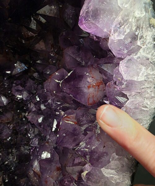 Amethyst Crystal Geode 1183 Premium Queen Grade 17.4kg H41xW20xD14cm - Image 9