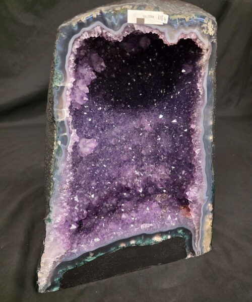 Amethyst Crystal Geode 1184 Premium Queen Grade 18.41kg H38xW29xD17cm - Image 3