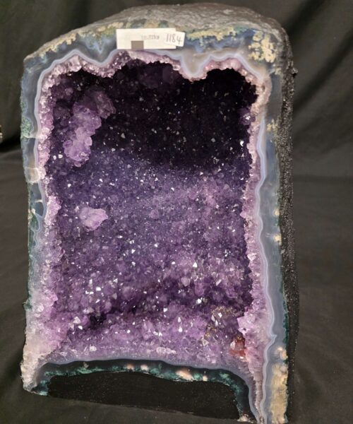 Amethyst Crystal Geode 1184 Premium Queen Grade 18.41kg H38xW29xD17cm - Image 4