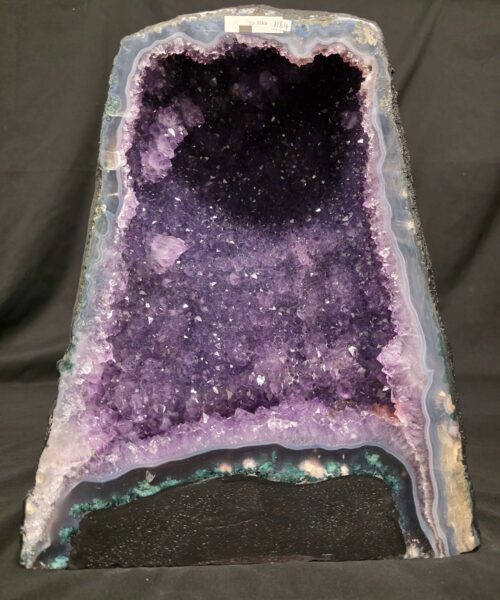 Amethyst Crystal Geode 1184 Premium Queen Grade 18.41kg H38xW29xD17cm - Image 10