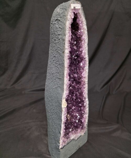 Tall Amethyst Crystal Geode 1189 Premium Queen Grade 17.03kg H59xW19xD13cm - Image 3