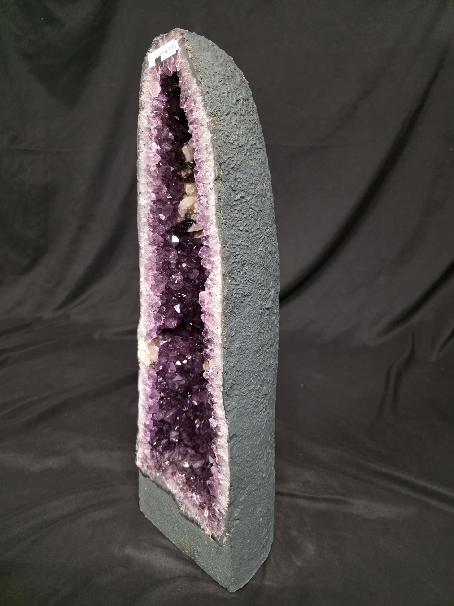 Tall Amethyst Crystal Geode 1189 Premium Queen Grade 17.03kg H59xW19xD13cm - Image 4