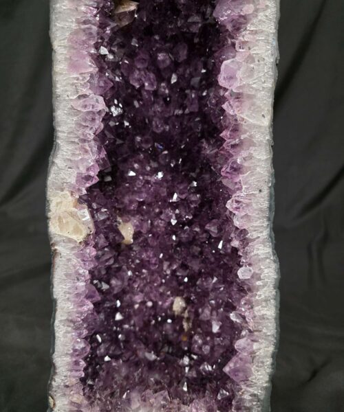 Tall Amethyst Crystal Geode 1189 Premium Queen Grade 17.03kg H59xW19xD13cm - Image 8