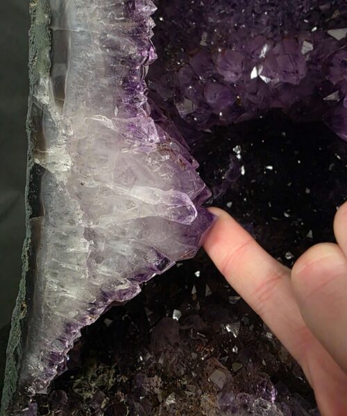 Amethyst Crystal Geode 1190 Premium Queen Grade 17.85kg H50xW23xD16cm - Image 6