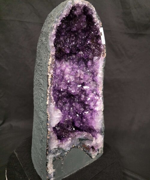 Tall Amethyst Crystal Geode 1192 Premium Queen Grade 23.24kg H49xW23xD21cm - Image 3