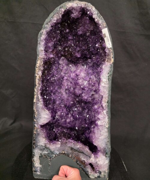 Tall Amethyst Crystal Geode 1192 Premium Queen Grade 23.24kg H49xW23xD21cm - Image 5