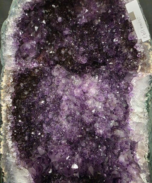 Tall Amethyst Crystal Geode 1192 Premium Queen Grade 23.24kg H49xW23xD21cm - Image 9