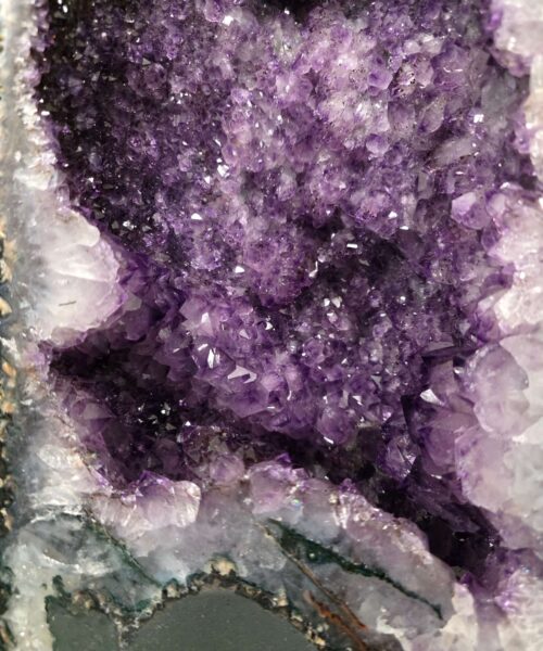 Tall Amethyst Crystal Geode 1192 Premium Queen Grade 23.24kg H49xW23xD21cm - Image 10