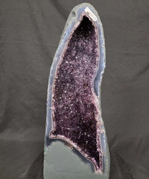 Tall Amethyst Crystal Geode 1194 Premium Queen Grade 19.28kg H58xW23xD18cm - Image 2