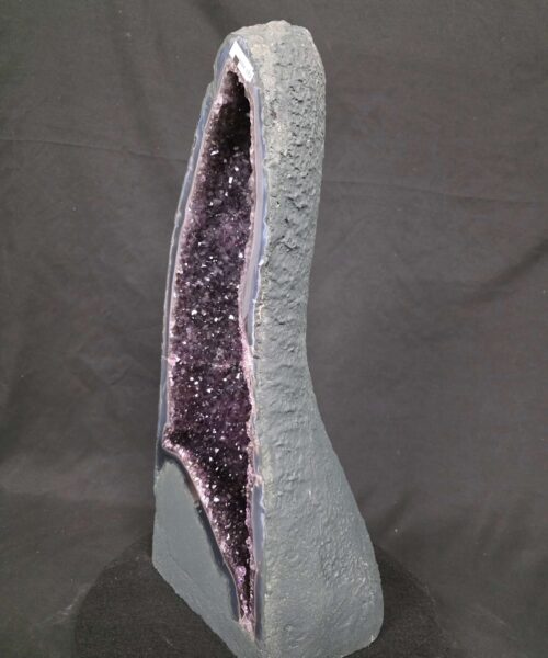 Tall Amethyst Crystal Geode 1194 Premium Queen Grade 19.28kg H58xW23xD18cm - Image 4
