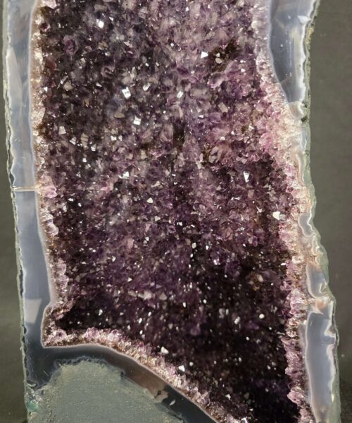 Tall Amethyst Crystal Geode 1194 Premium Queen Grade 19.28kg H58xW23xD18cm - Image 6