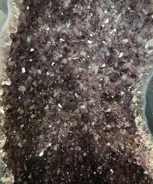 Tall Amethyst Crystal Geode 1194 Premium Queen Grade 19.28kg H58xW23xD18cm - Image 7