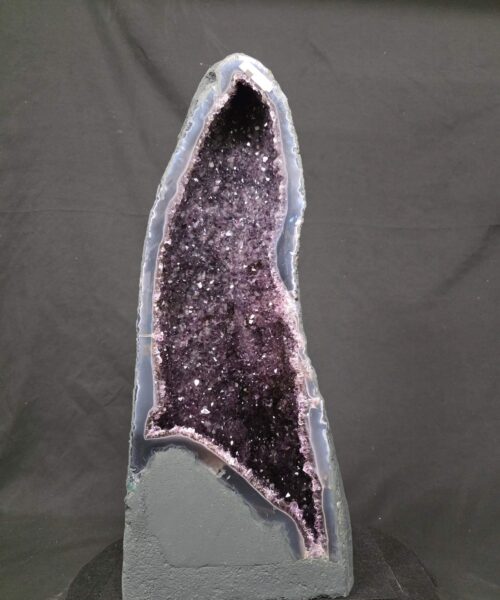 Tall Amethyst Crystal Geode 1194 Premium Queen Grade 19.28kg H58xW23xD18cm - Image 10