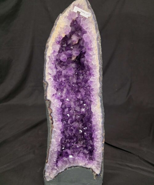 Tall Amethyst Crystal Geode 1195 Premium Queen Grade 19.84kg H62xW21xD15cm - Image 2