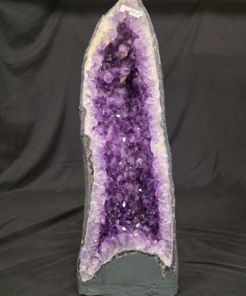 Tall Amethyst Crystal Geode 1195 Premium Queen Grade 19.84kg H62xW21xD15cm - Image 11