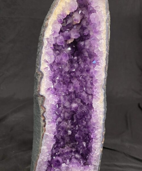 Tall Amethyst Crystal Geode 1195 Premium Queen Grade 19.84kg H62xW21xD15cm - Image 3